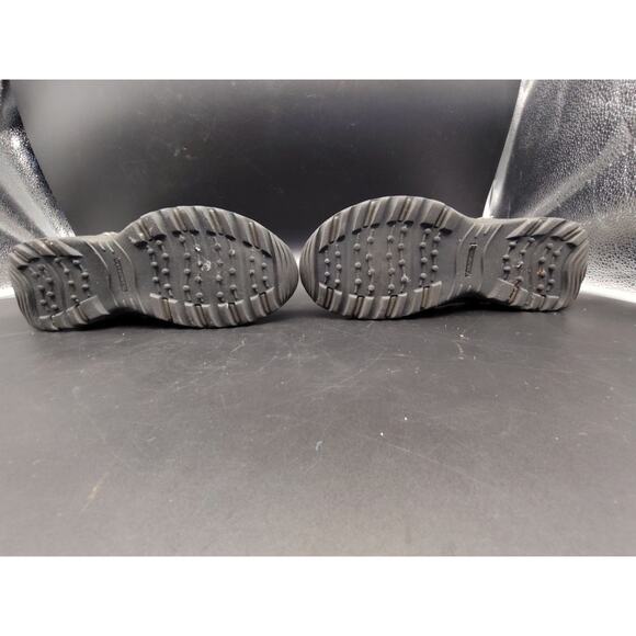 UGG Black Slouch Suede Sheepskin Boots Women’s Size 10 Style 1095701 - Picture 4 of 6